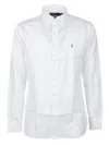 Polo Ralph Lauren Long Sleeve Shirt Button Down Collar In White