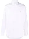 Polo Ralph Lauren Slim Fit Oxford Shirt White In White