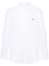 Polo Ralph Lauren Timeless White Shirt With Signature Polo Pony Motif In White