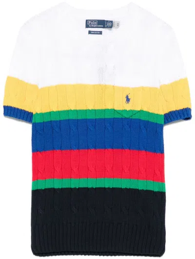 Polo Ralph Lauren Shirt With Logo In Blue