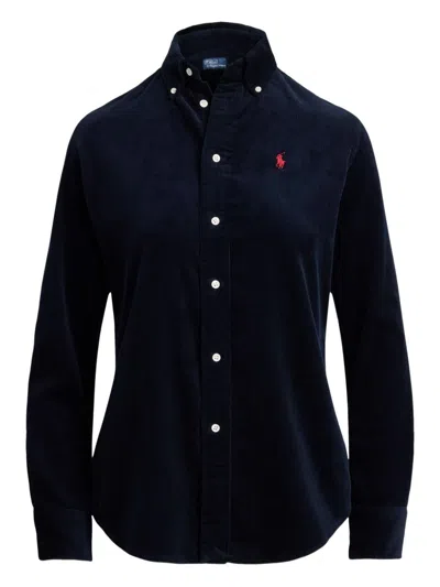 Polo Ralph Lauren Shirt With Logo In Blue