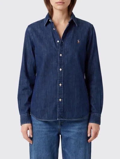 Polo Ralph Lauren シャツ レディース カラー ブルー In Brown