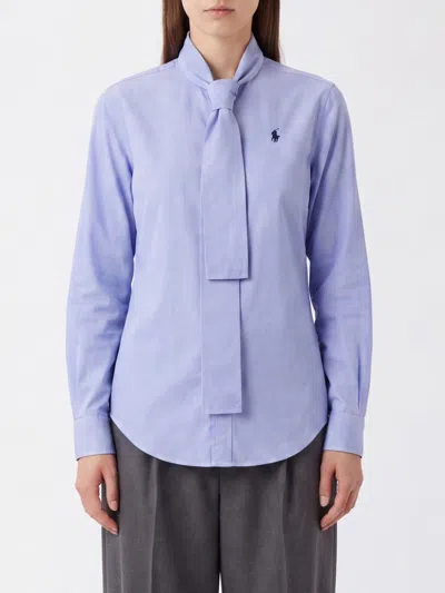 Polo Ralph Lauren Shirt Woman Color Sky
