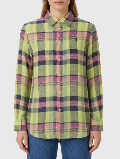 Polo Ralph Lauren Shirt  Woman Color Green In Multi