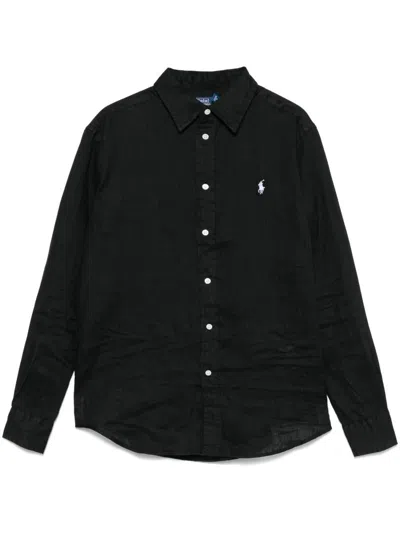Polo Ralph Lauren Shirts In Black