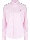 Polo Ralph Lauren Heidi Cotton Shirt W/ Logo