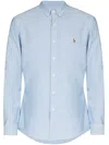 Polo Ralph Lauren Sport Cotton Shirt In Blue