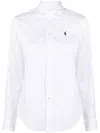 Polo Ralph Lauren Classic Long Sleeves Button Front Shirt Clothing In White