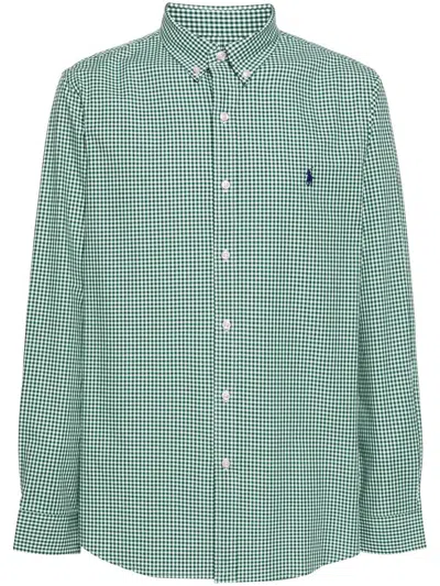 Polo Ralph Lauren Check-print Cotton Shirt In Multi