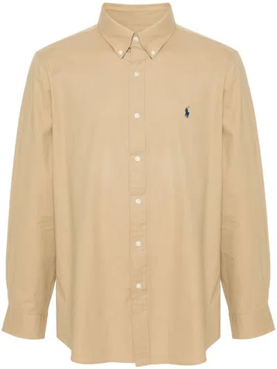 Polo Ralph Lauren Shirts In Beige