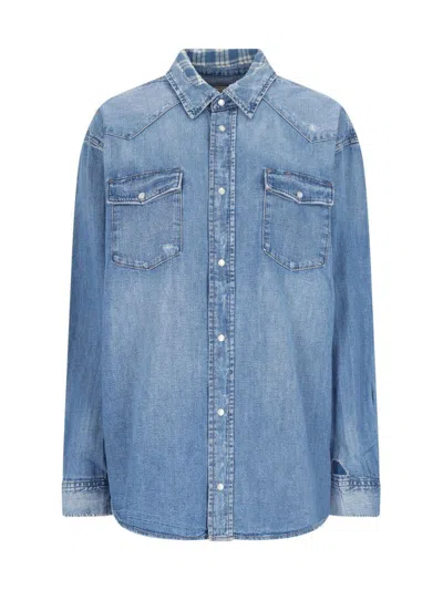 Polo Ralph Lauren Shirts In Blue