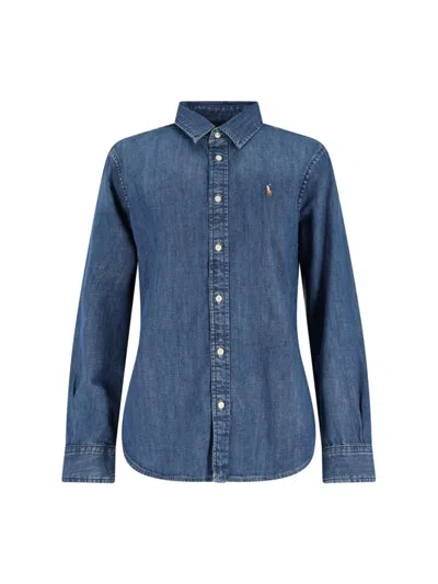 Polo Ralph Lauren Shirts In Blue