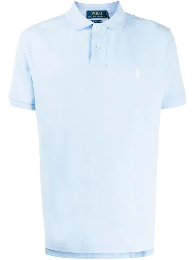 Polo Ralph Lauren Slim Fit Classic Polo Shirt Clothing In Blue