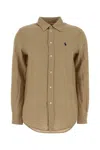Polo Ralph Lauren Shirts In Brown