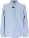 Polo Ralph Lauren Classic Fit Long Sleeve Cotton Oxford Button Down Shirt In Chambray Blue