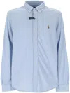 Polo Ralph Lauren Classic Fit Long Sleeve Cotton Oxford Button Down Shirt In Chambray Blue