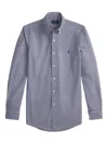 Polo Ralph Lauren Cotton Stretch Poplin Gingham Check Slim Fit Button Down Shirt In Multi