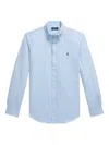 Polo Ralph Lauren Button-down Collar Striped Pattern Long Sleeves Shirt In Multi