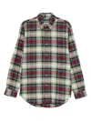 Polo Ralph Lauren Classic Plaid Button-up Shirt With Curved Hem In Multi