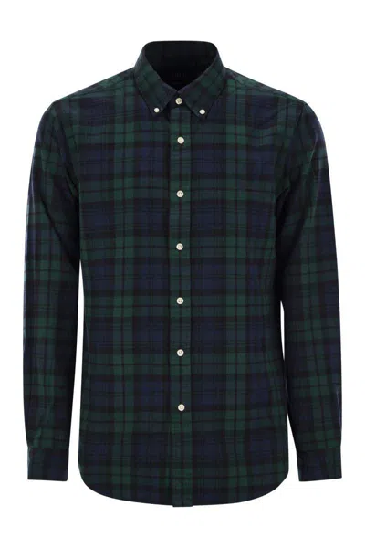 Polo Ralph Lauren Classic Fit Plaid Oxford Shirt In Multi