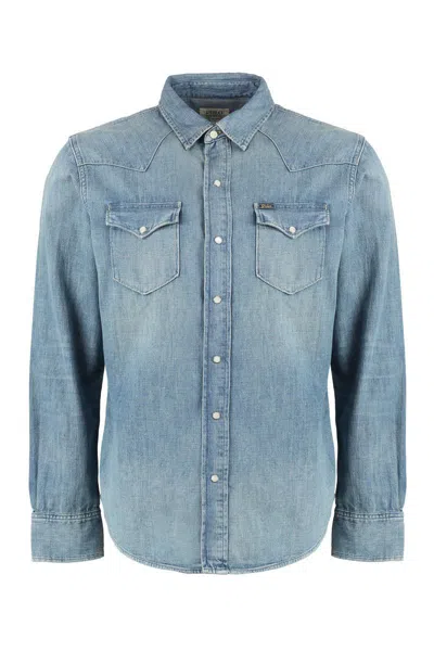 POLO RALPH LAUREN POLO RALPH LAUREN WESTERN STYLE DENIM SHIRT