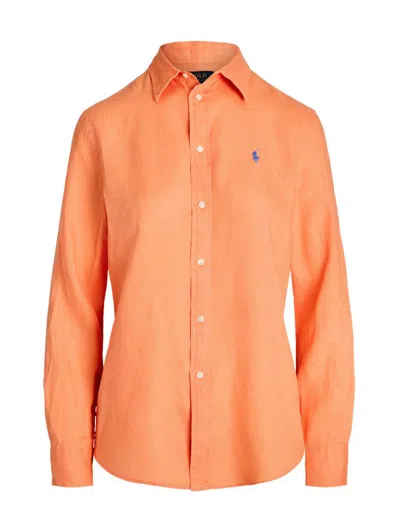 Polo Ralph Lauren Shirts In Orange