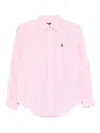 Polo Ralph Lauren Classic-fit Linen Shirt In Pink