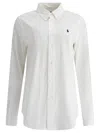 Polo Ralph Lauren Classic Long Sleeves Button Front Shirt Clothing In White