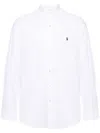 Polo Ralph Lauren Polo Pony-embroidered Long-sleeve Shirt In White