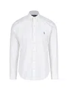 Polo Ralph Lauren Long Sleeve Shirt Button Down Collar In White