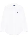 Polo Ralph Lauren Long Sleeve Button Front Shirt In White