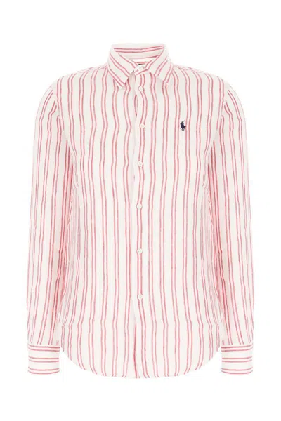 Polo Ralph Lauren Shirts In White Red
