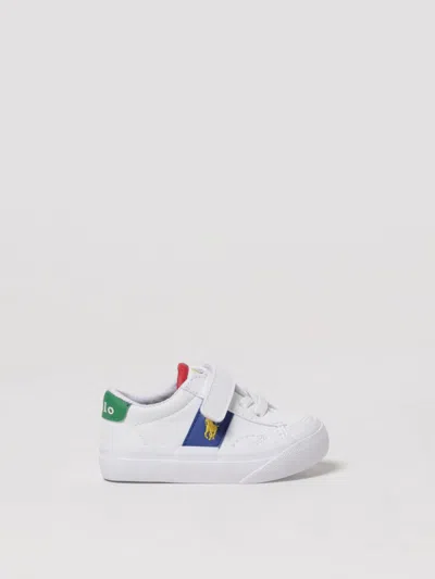 Polo Ralph Lauren Shoes  Kids Color White