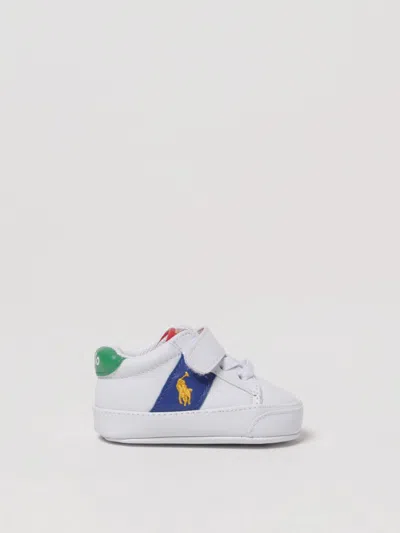 Polo Ralph Lauren Shoes  Kids Color White