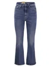 Polo Ralph Lauren Short And Flared Jeans In Medium Denim