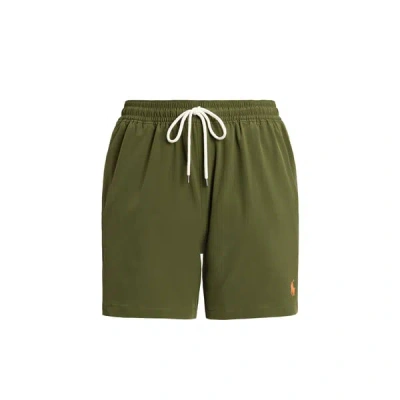 Polo Ralph Lauren 14.6 Cm Traveller Classic Swimming Trunk Clothing In Green