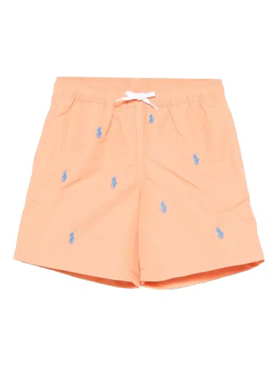 Polo Ralph Lauren Short In Orange