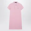 Polo Ralph Lauren Short Pink Polo Dress In Pink