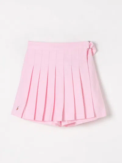 POLO RALPH LAUREN SHORT POLO RALPH LAUREN KIDS COLOR PINK,G53709010