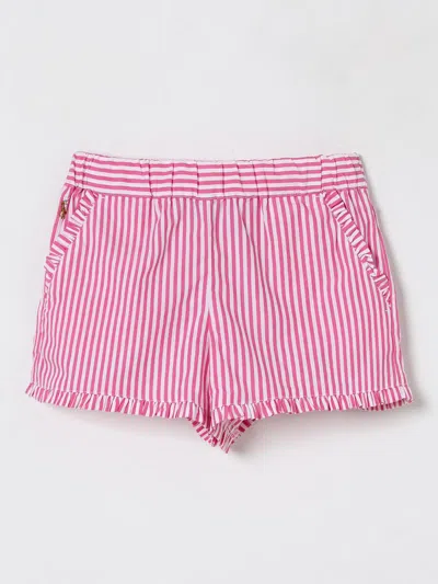 POLO RALPH LAUREN SHORT POLO RALPH LAUREN KIDS COLOR PINK,G70122010
