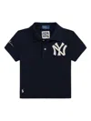 Polo Ralph Lauren Short-sleeve Appliqué Polo Shirt In Black