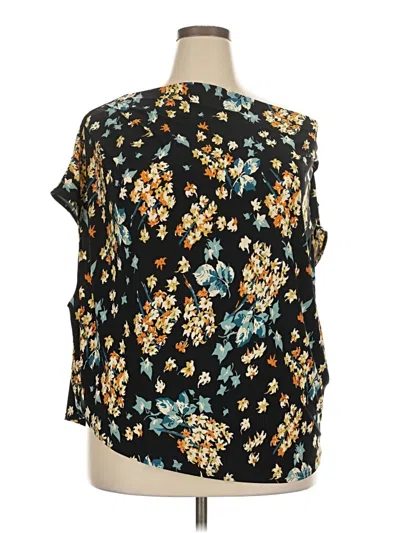 Pre-owned Polo Ralph Lauren Short Sleeve Blouse In Black