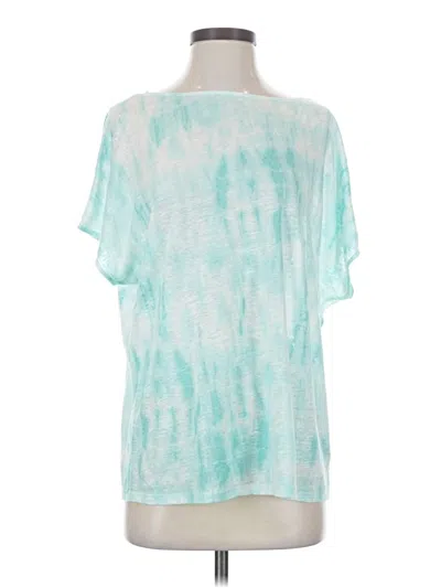 Pre-owned Polo Ralph Lauren Short Sleeve Blouse In Teal