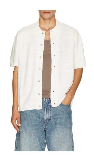 Polo Ralph Lauren Short Sleeve Cardigan Sweater In Multi