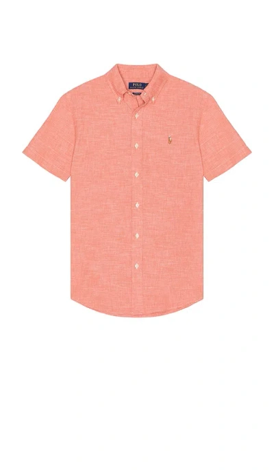 Polo Ralph Lauren Short Sleeve Chambray Sport Shirt
