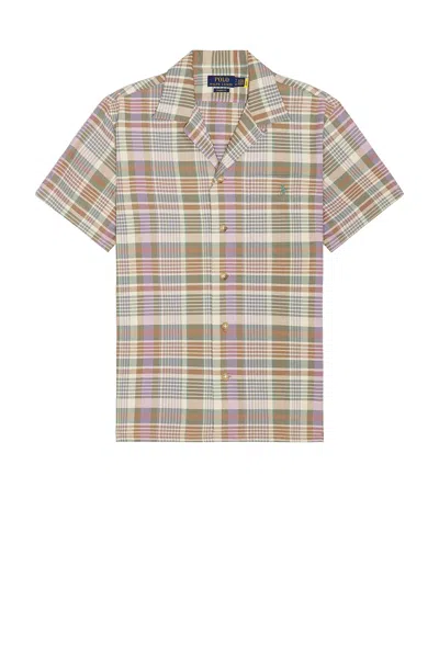 Polo Ralph Lauren Short Sleeve Classic Oxford Andy Camp Shirt