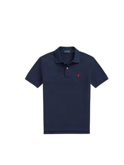 Polo Ralph Lauren Short Sleeve Classic Polo Shirt In Blue