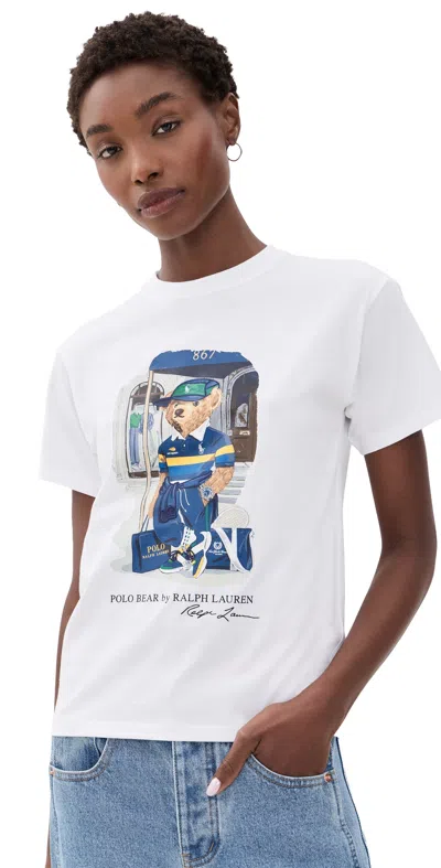Polo Ralph Lauren Short Sleeve Crew Neck Jersey Tee White