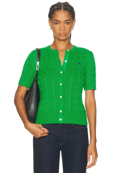 Polo Ralph Lauren Short Sleeve Crewneck Cardigan