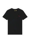 Polo Ralph Lauren Short-sleeved T-shirt With Logo In Black